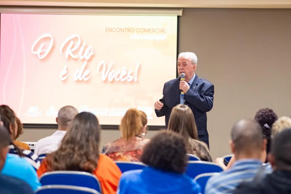 O subsecretario de Estado de Turismo do Rio de Janeiro Nilo Sergio Felix deu as boas vindas aos participantes Willer Jose