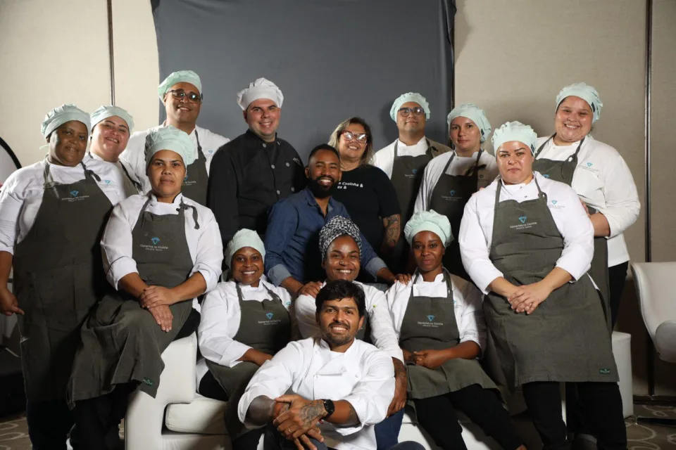 Foto Diamantes na Cozinha Rio Othon Palace Divulgacao