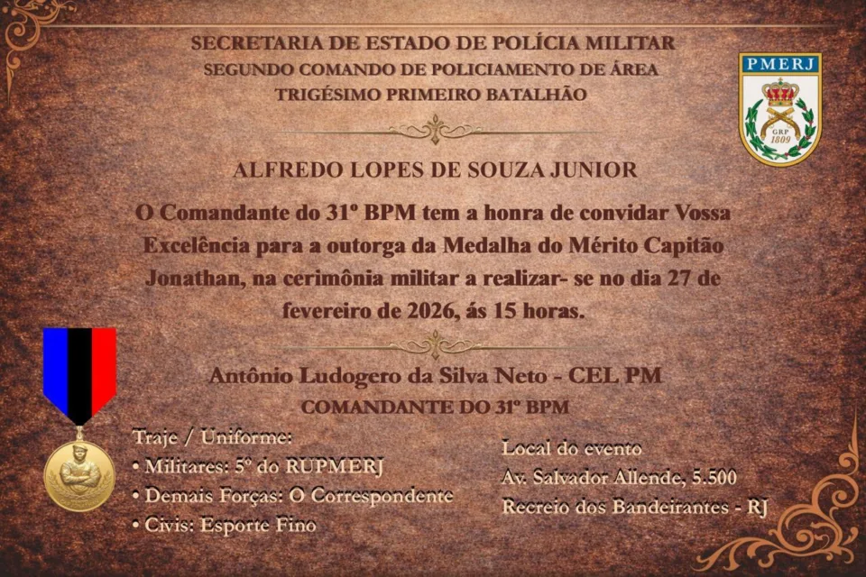 3 PM homenageia presidente 1