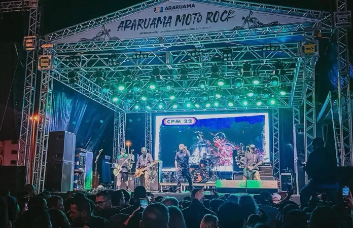 araruama recebe o moto rock 2026 na praca de eventos da pontinha