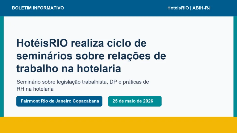 boletim relacoes trabalho hotelaria