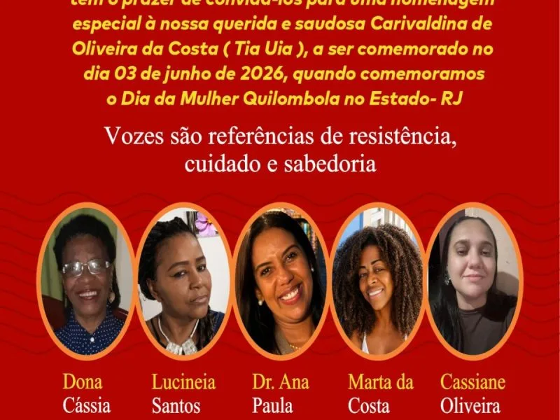 prefeitura de buzios promove homenagem pelo dia da mulher quilombola no estado do rio de janeiro