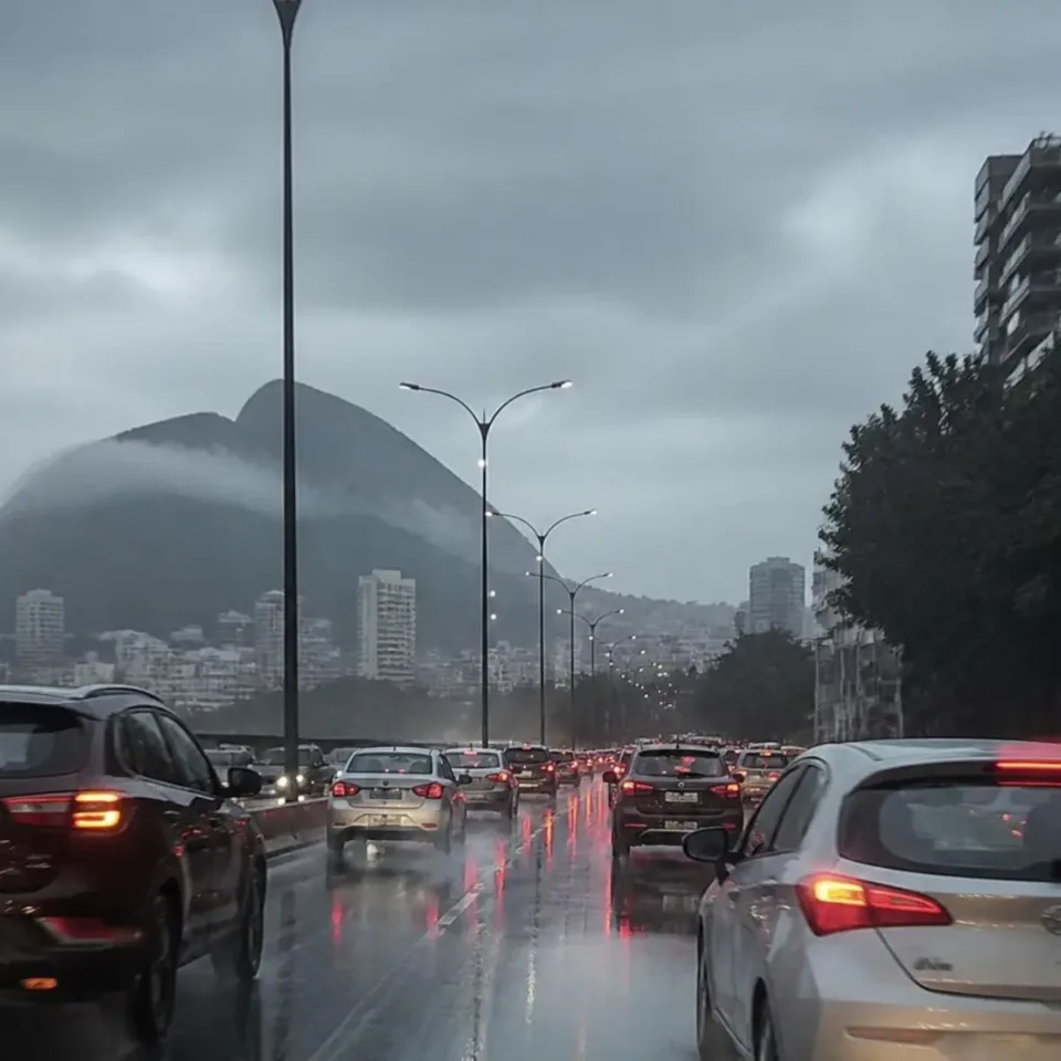 semana termina com retorno da chuva no rio de janeiro