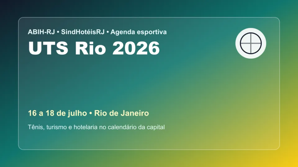 João Fonseca disputará UTS Rio 2026 no Maracanãzinho; evento reforça calendário esportivo da capital - arte editorial