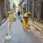 entorno da praca xv ganha recuperacao dos pisos de granito apos restau