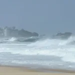 frente fria traz ressaca de ate 3 metros ao litoral do rio nesta segun