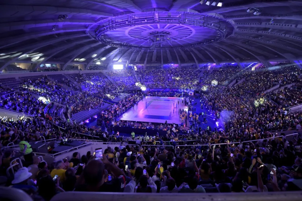 ingressos para o sul americano de volei no maracanazinho comecam a ser