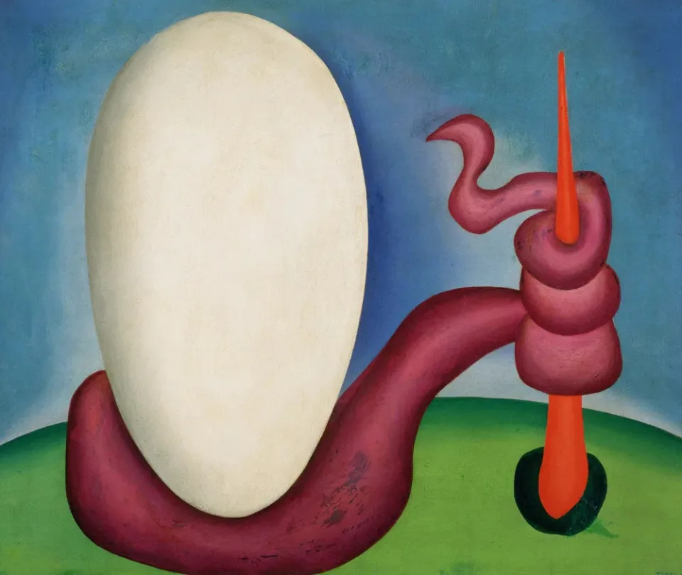 Sala expositiva do MAM Rio com obras da mostra Entre o moderno e o contemporaneo, que reune cerca de 170 artistas brasileiros dos seculos XX e XXI