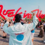 Arte de divulgação com as datas do Rock in Rio 2026, festival que acontece na Cidade do Rock, no Rio de Janeiro