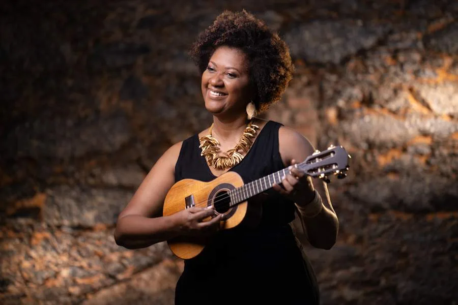 A cantora Nilze Carvalho, atração do encontro Saber-se Negra no Sesc Madureira, na Zona Norte do Rio