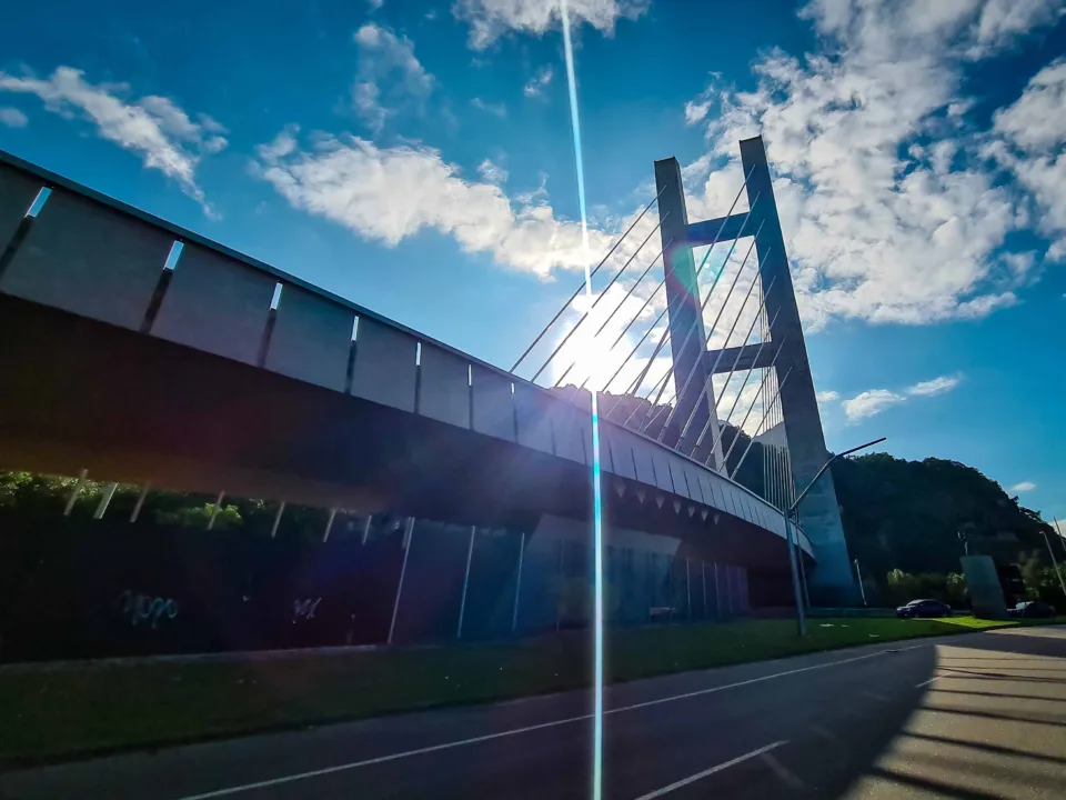 Estação Jardim Oceânico do MetrôRio, na Barra da Tijuca, que recebe a Feira Moderna