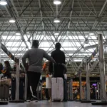 Vista do Aeroporto Internacional Tom Jobim, o Galeão, no Rio de Janeiro, que reduziu a diferença de passageiros estrangeiros em relação a Guarulhos