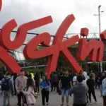 Público lotando a Cidade do Rock durante edição do Rock in Rio, no Parque Olímpico do Rio de Janeiro
