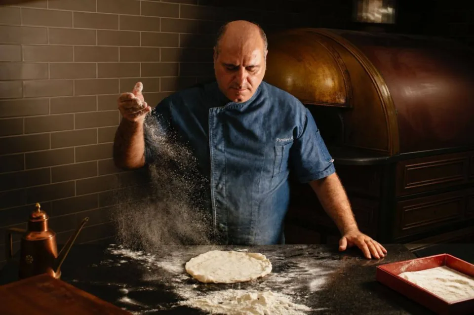 Chef Pierluigi Russo, da Bento Pizzeria Napoletana, na Tijuca, Rio de Janeiro
