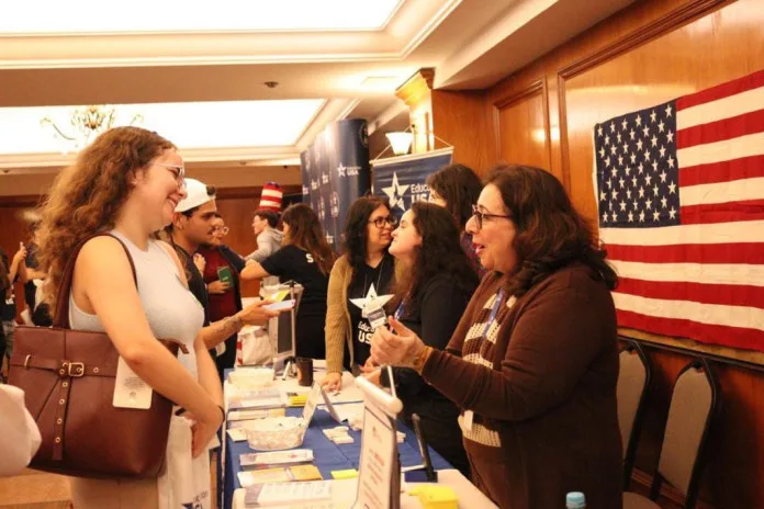 Feira EducationUSA LL.M. e MBA Tour 2026, que acontece no JW Marriott Copacabana, no Rio de Janeiro