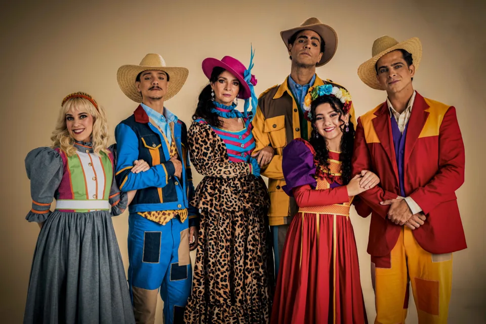 Elenco do musical Festa no Arraial