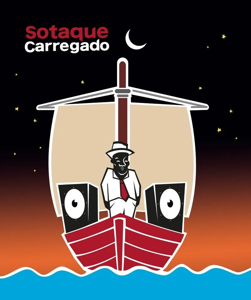 Cartaz do Festival Sotaque Carregado, que ocupa o MAR e a Praça XV, no Centro do Rio de Janeiro