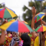 Ativação do Festival Viva Recife na orla de Copacabana, na Zona Sul do Rio de Janeiro
