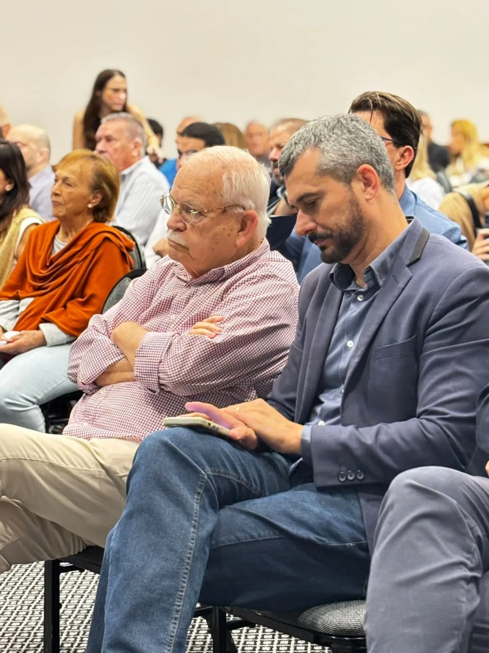 Registro da 23ª edição do Fórum de Segurança do HotéisRIO e ACIR com o candidato Eduardo Paes, no Rio de Janeiro