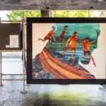 Obra da exposição ArteCore 26, na Cidade das Artes