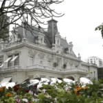 Fachada do Palacete Celina Guinle e Linneo de Paula Machado, no Rio de Janeiro, tombado pelo Iphan