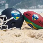 Ativação da NFL no Rio de Janeiro, com atividades de futebol americano abertas ao público durante a semana do NFL Rio Game