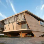 Fachada da Cidade das Artes, na Barra da Tijuca, Rio de Janeiro, sede do evento Planos Pro Futuro