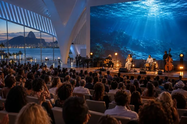 Museu do Amanhã, na Praça Mauá, Rio de Janeiro, sede da Rio Ocean Week 2026