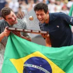 Quadra central do Rio Open no Jockey Club Brasileiro, na Gávea, no Rio de Janeiro