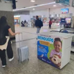 Movimento de passageiros no Terminal Rodoviário do Rio de Janeiro durante o Rock in Rio