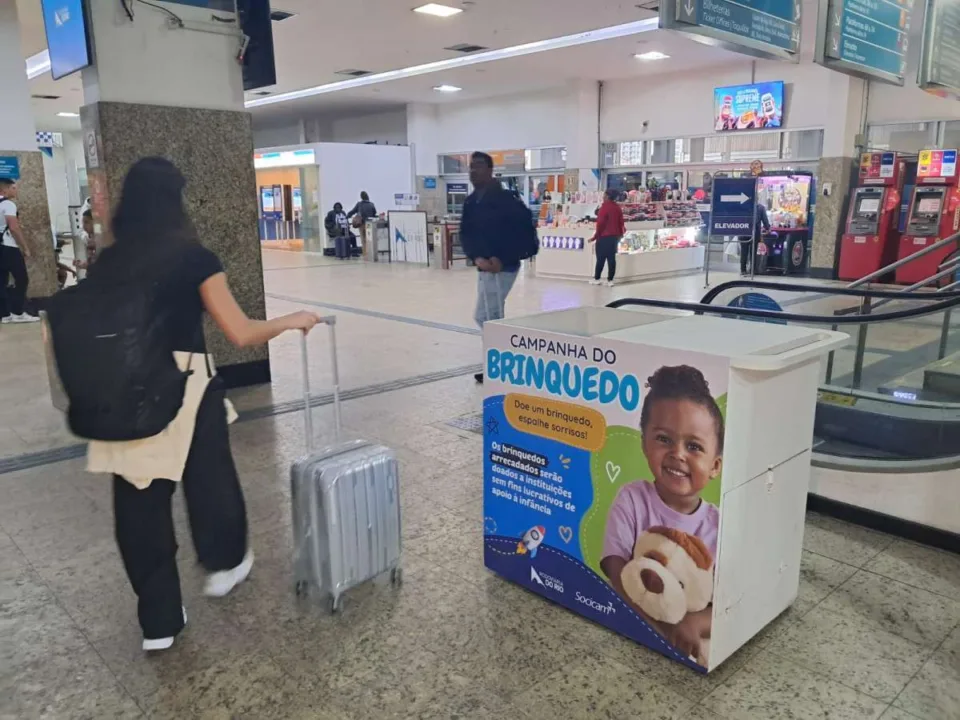 Movimento de passageiros no Terminal Rodoviário do Rio de Janeiro durante o Rock in Rio