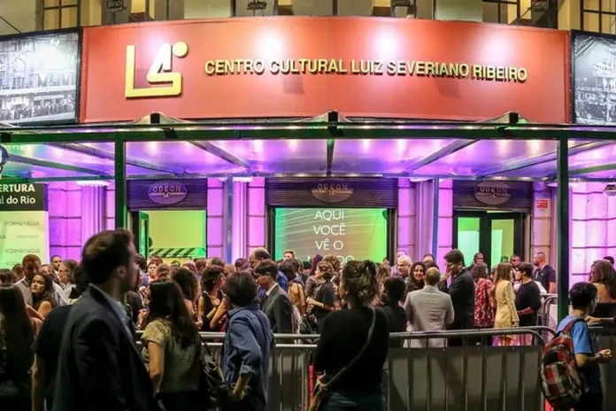 Público em sala de cinema durante o Festival do Rio 2026, no Rio de Janeiro