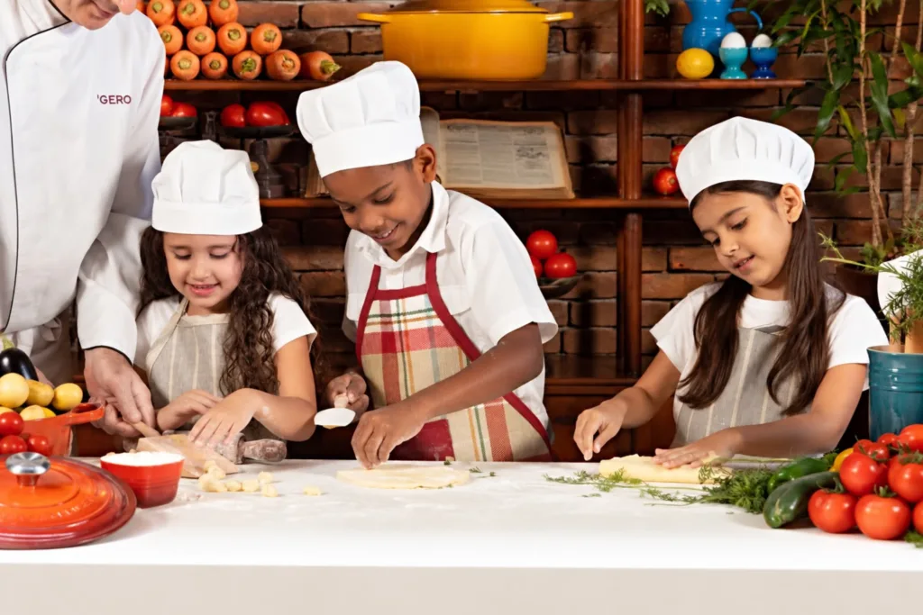 Oficina Chef Fasano Bambini no Hotel Fasano Rio de Janeiro