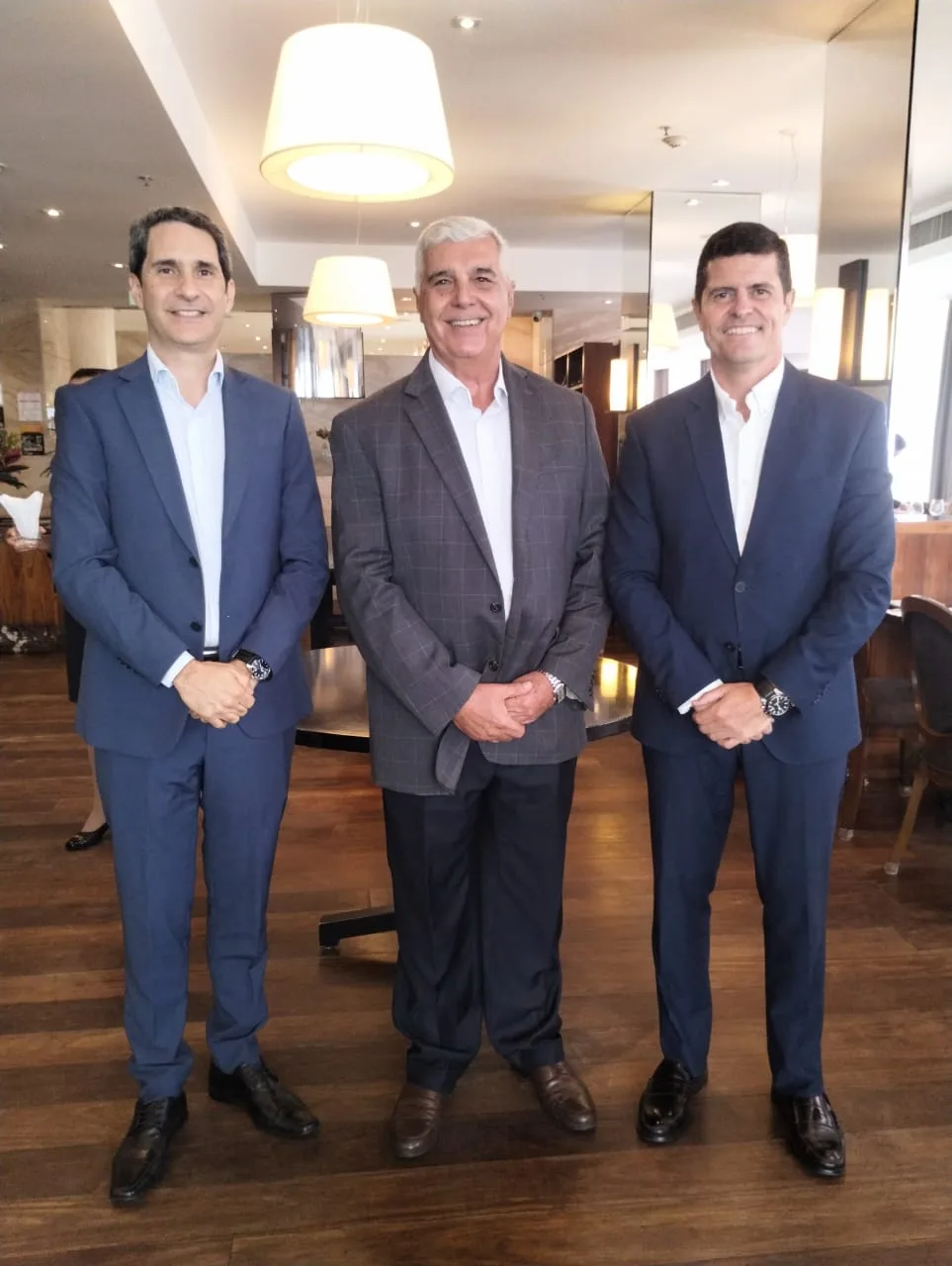 Almoco do HoteisRIO com hoteleiros cinco estrelas e a diretoria da Aena Brasil no Miramar by Windsor, em Copacabana