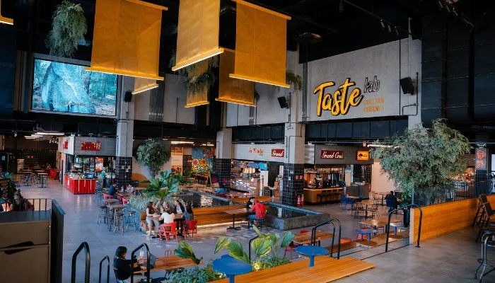 Área do Taste Lab no NorteShopping durante o Boteco do Taste