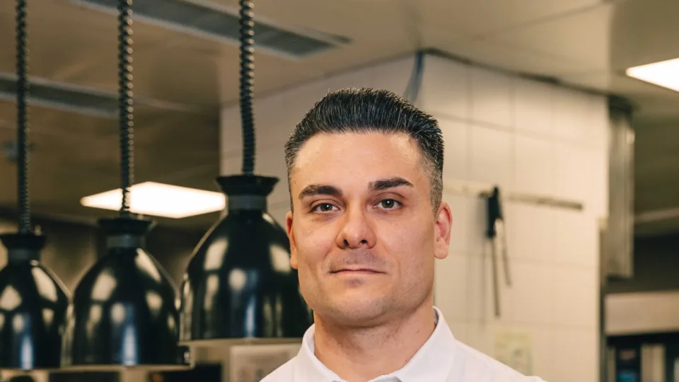 Chef Nello Cassese, do novo restaurante italiano Lumio, no Edifício Piscina do Copacabana Palace