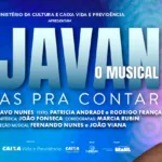 Arte oficial de Djavan – O Musical: Vidas pra Contar