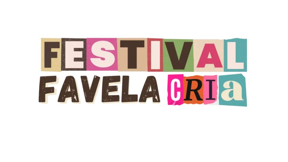 Arte de divulgação do Festival Favela Cria, que acontece na Praça Marechal Âncora, no Centro do Rio, de 30 de outubro a 2 de novembro de 2026