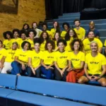 Jovens do projeto Crias da Comunidade em cena no espetaculo inspirado em Bertolt Brecht, apresentado no Armazem da Utopia, na Zona Portuaria do Rio de Janeiro