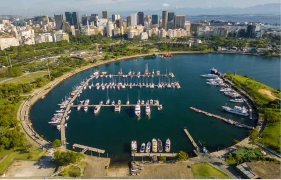 Marina da Glória, no Rio de Janeiro, sede do Fisweek 2026 de 11 a 13 de novembro