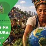 Arte oficial da 16ª Semana da Alimentação Carioca – SAC Rio 2026, com feiras agroecológicas e Festival Comida de Favela na cidade do Rio