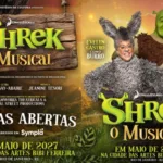 Elenco de Shrek - O Musical com Tiago Abravanel e Evelyn Castro