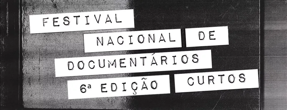 Arte oficial da 6ª edição da Sinédoque – Festival Nacional de Documentários Curtos