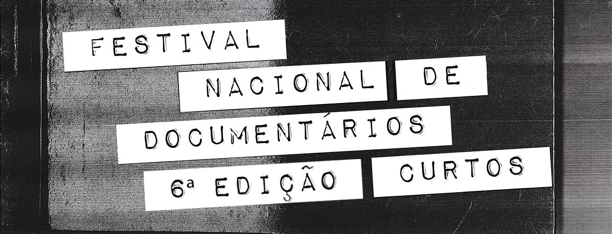 Arte oficial da 6ª edição da Sinédoque – Festival Nacional de Documentários Curtos